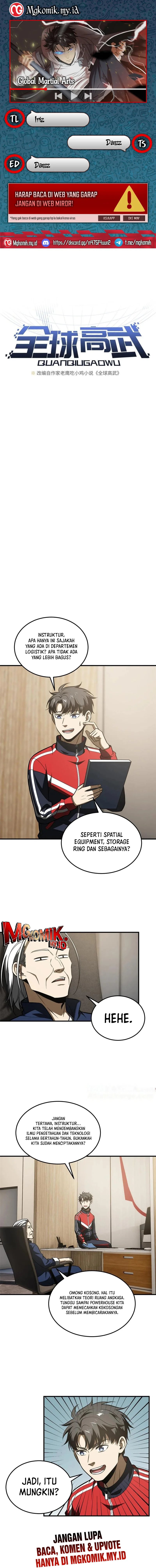 Global Gao Wu (Global Martial Arts) Chapter 186 Gambar 1
